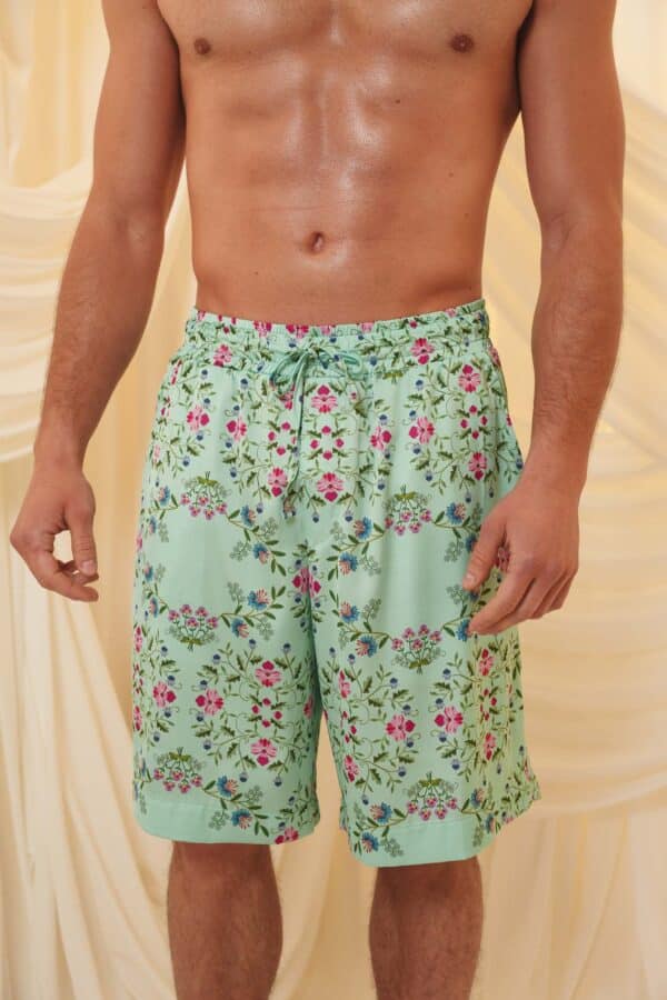 Mykonos Aqua Shorts - Image 4