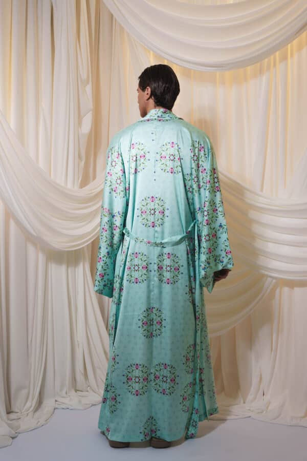 Mykonos Aqua Kimono - Image 4