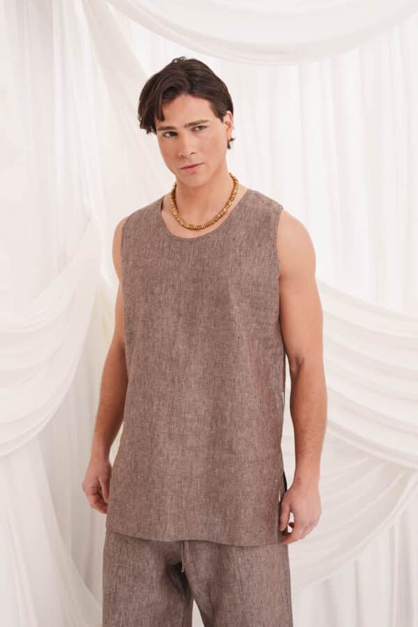 Apollo Tank Top Brown