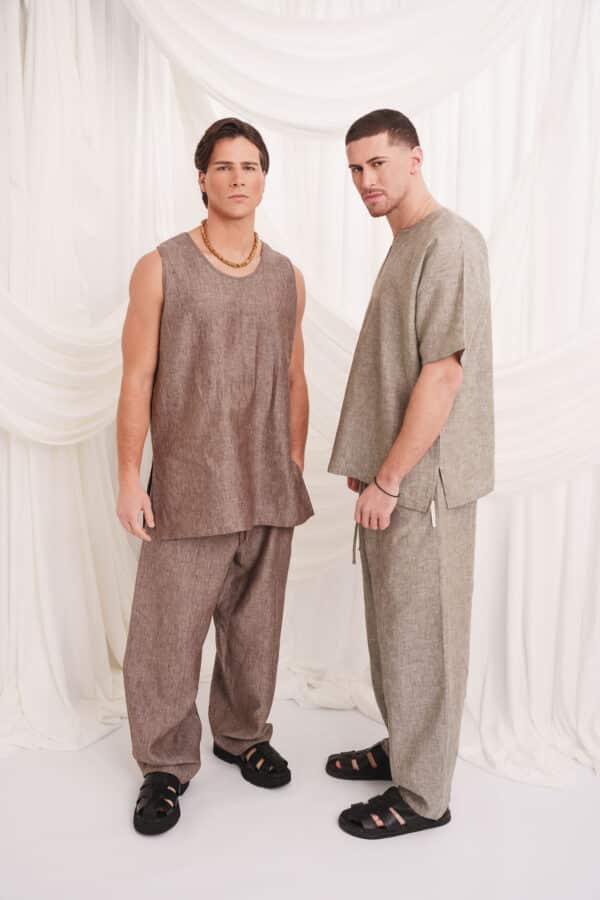 Apollo Tank Top Brown - Image 5