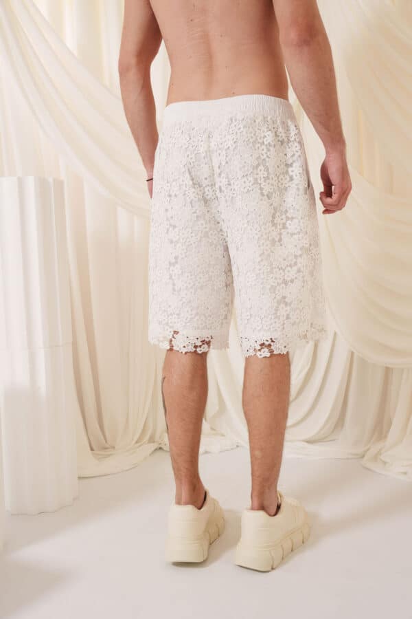Blonde Lace Shorts - Image 6