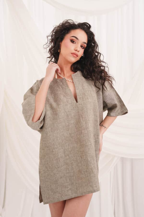 Paris Shirt Olive - Image 3