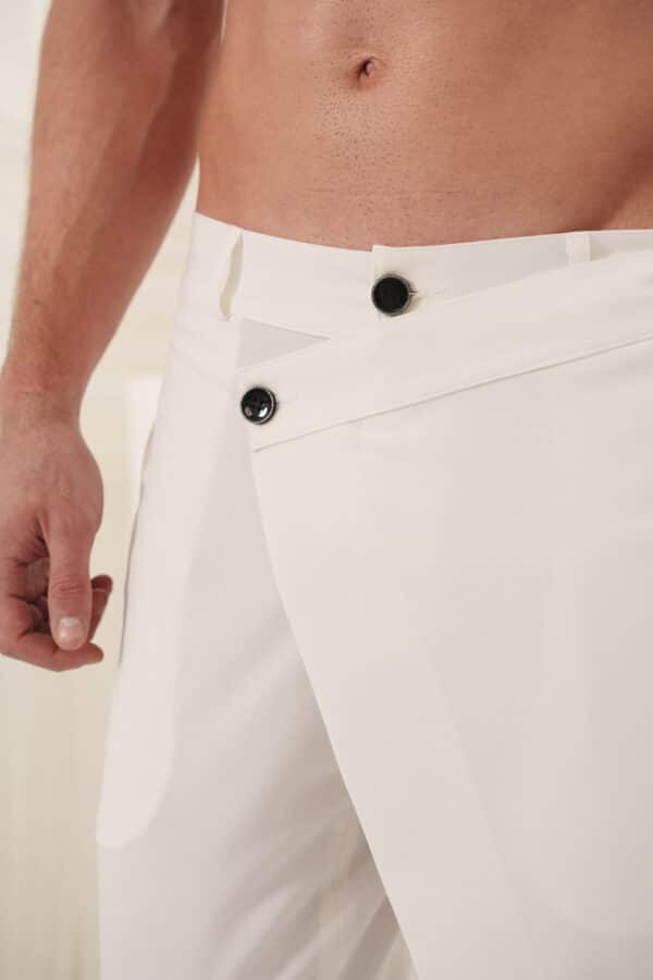 Folded Pants White - Image 9
