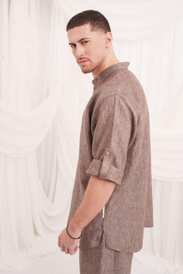 Ermis Shirt Brown - Image 6
