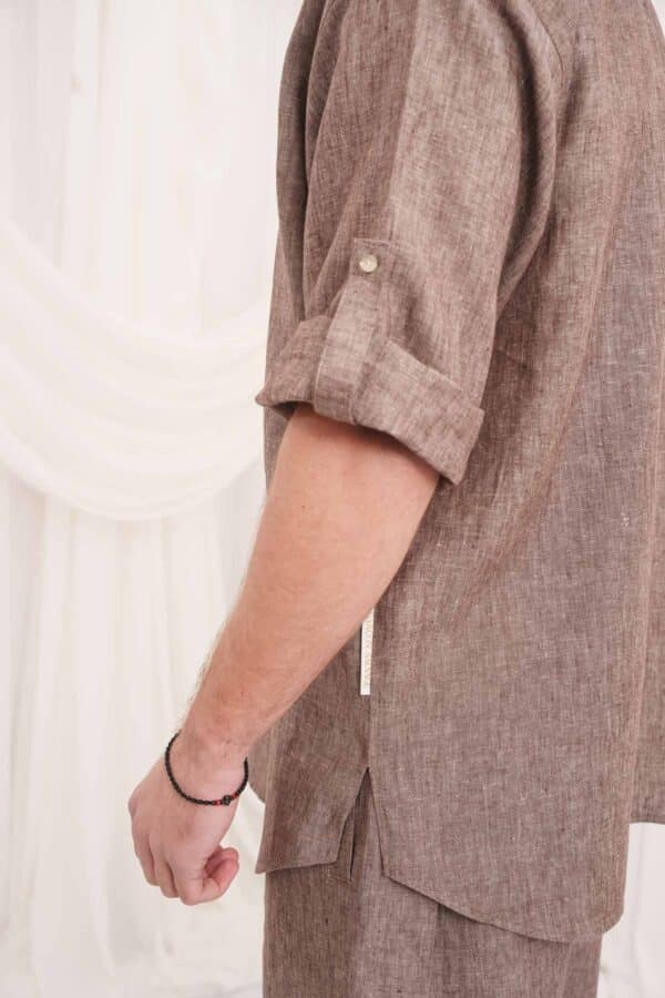 Ermis Shirt Brown - Image 5