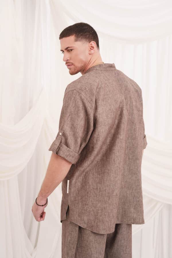 Ermis Shirt Brown - Image 7