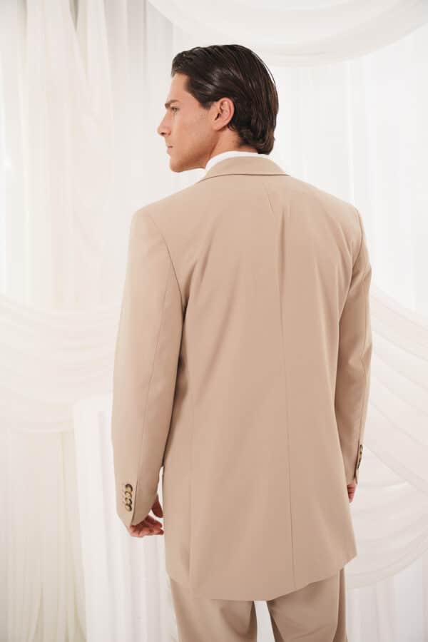 Sharp Blazer Beige - Image 5
