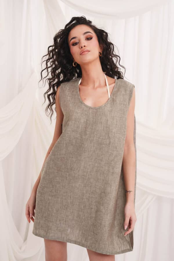 Apollo Tank Top Olive - Image 3