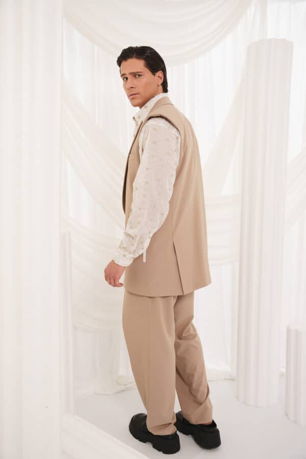 Gladiator Blazer Beige - Image 5