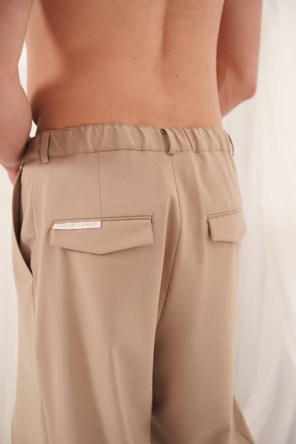 Tulip Pants Beige - Image 6