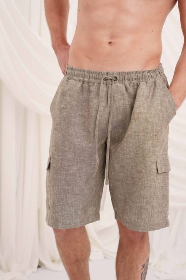 Apollo Shorts Olive - Image 3