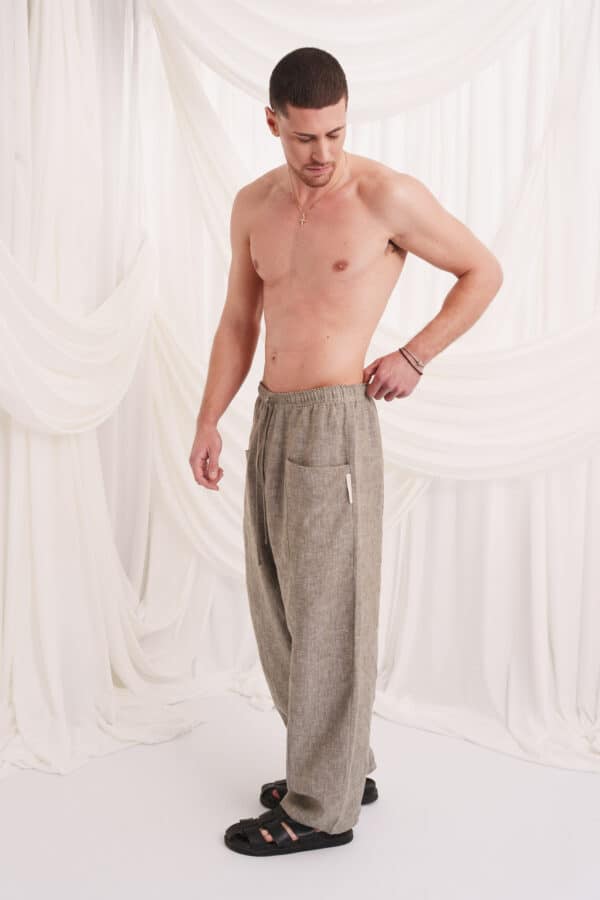 Paris Pants Olive - Image 3