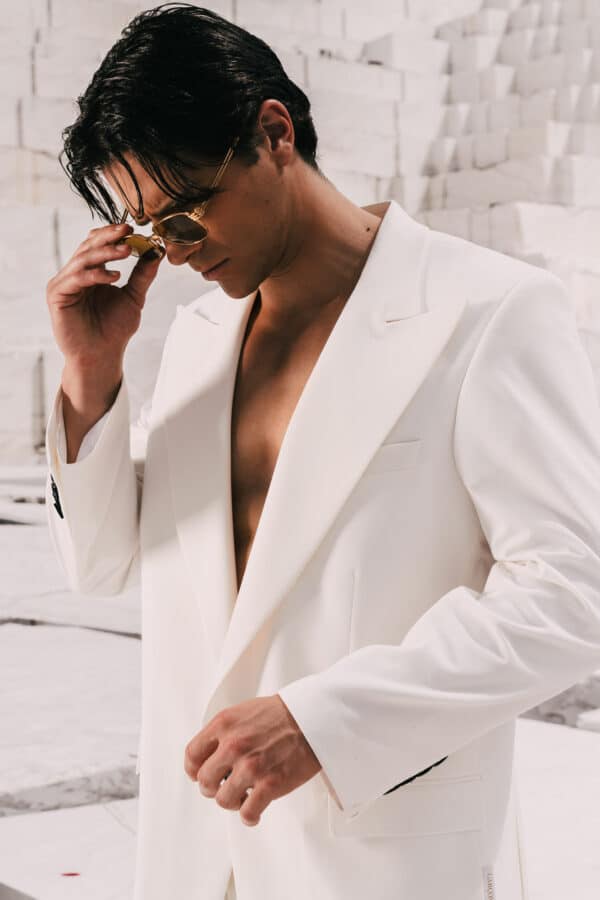 Sharp Blazer White - Image 6