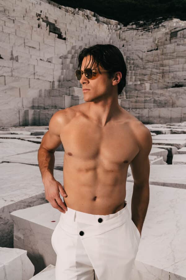 Folded Pants White - Image 4