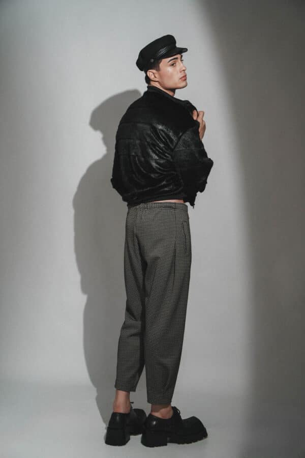 Black Fur Bomber - Image 8