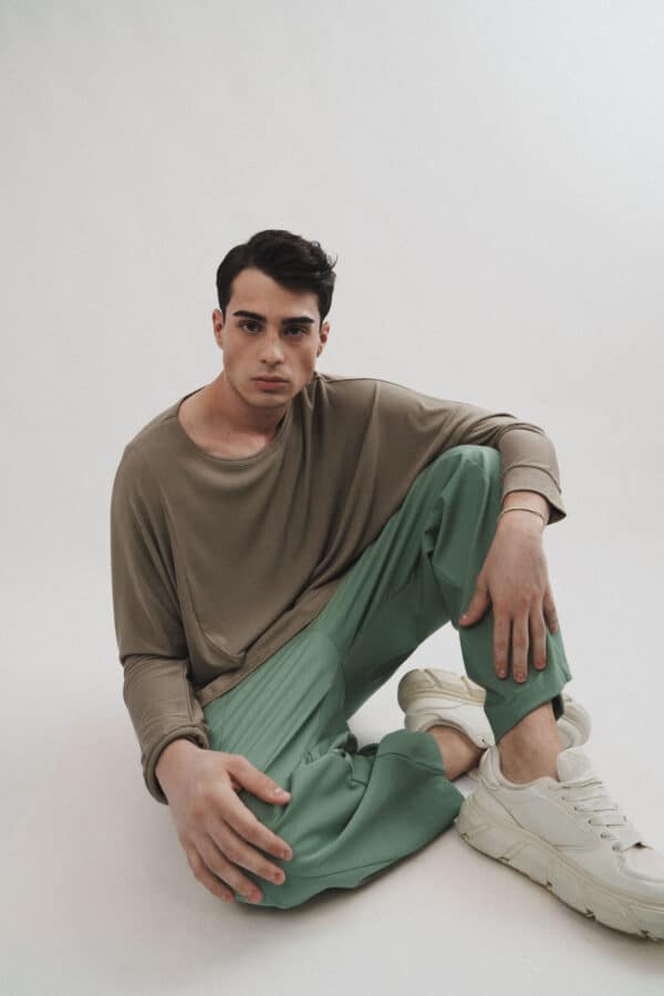 Mint Carrot Pants - Image 9