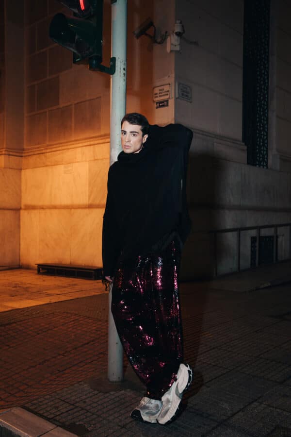 Black Turtleneck Sweater