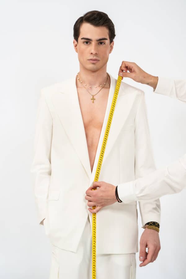 LAURENT BLAZER – WHITE