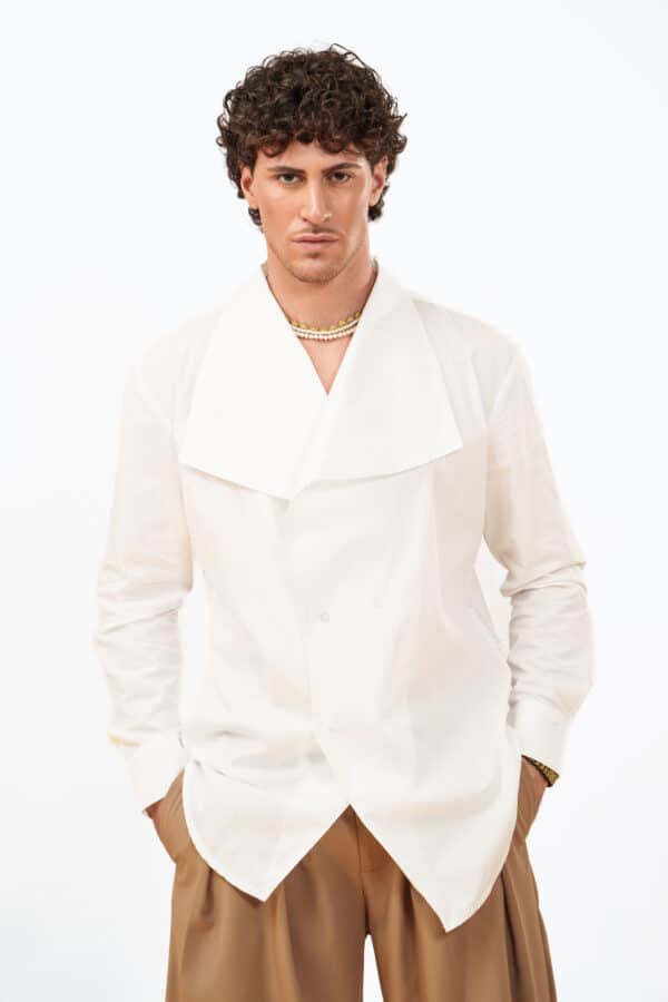 MIRAGE SHIRT – WHITE POPLIN