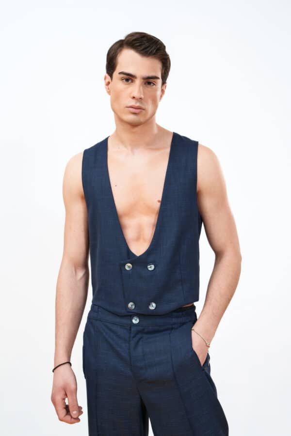 Atelier Line VEST — OCEAN BLUE